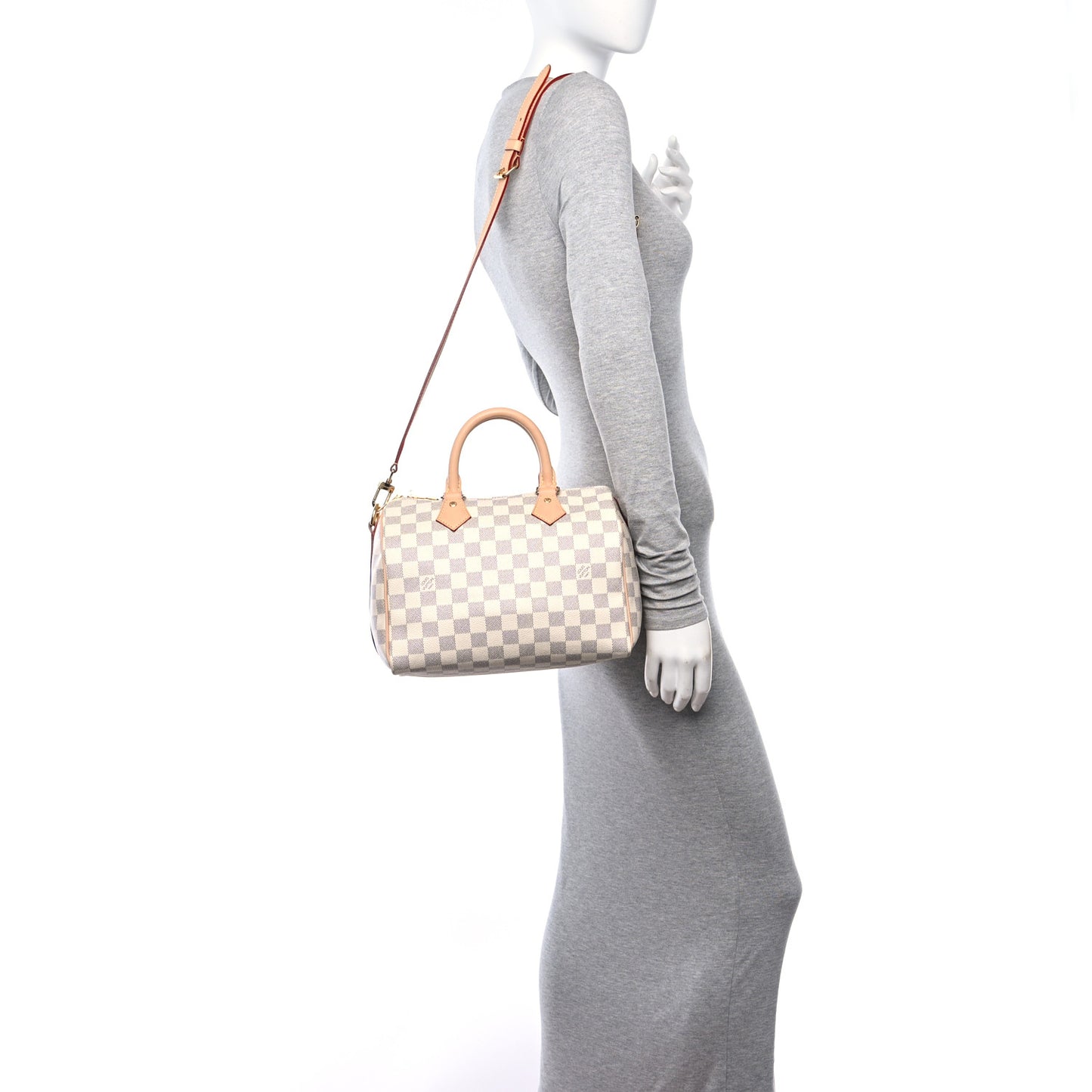 Damier Azur Speedy Bandouliere 25