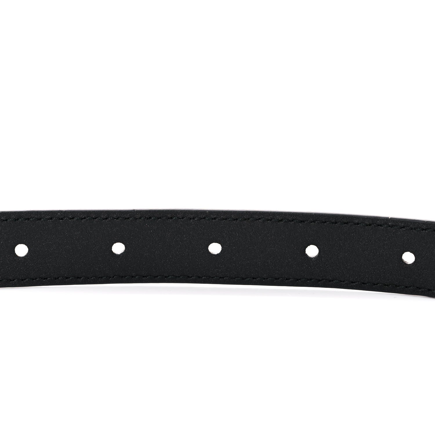 Gucci Calfskin Double G 20mm Belt 75 30 Black 4 of 5