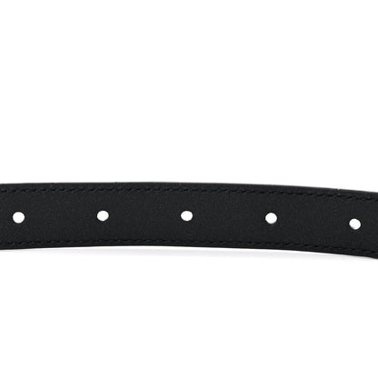 Gucci Calfskin Double G 20mm Belt 75 30 Black 4 of 5