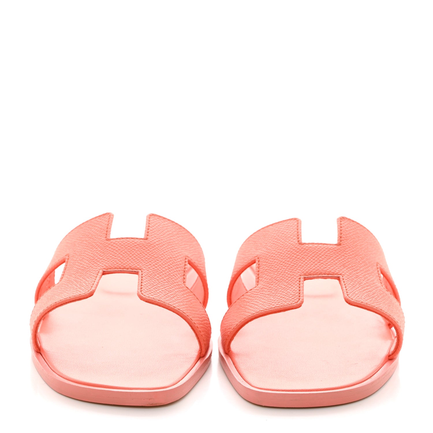 Hermes Epsom Oran Sandals 39 Orange Joey 2 of 9