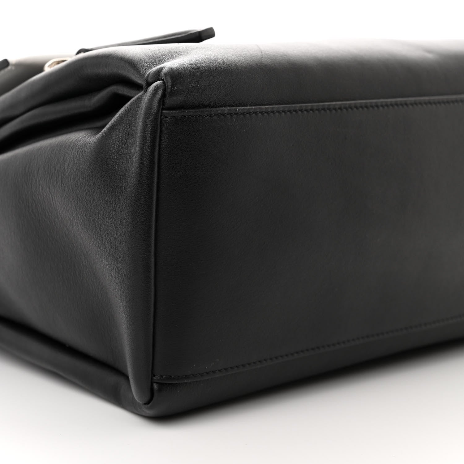 Givenchy Calfskin Small Pandora Pure Flap Bag Black White 9 of 14