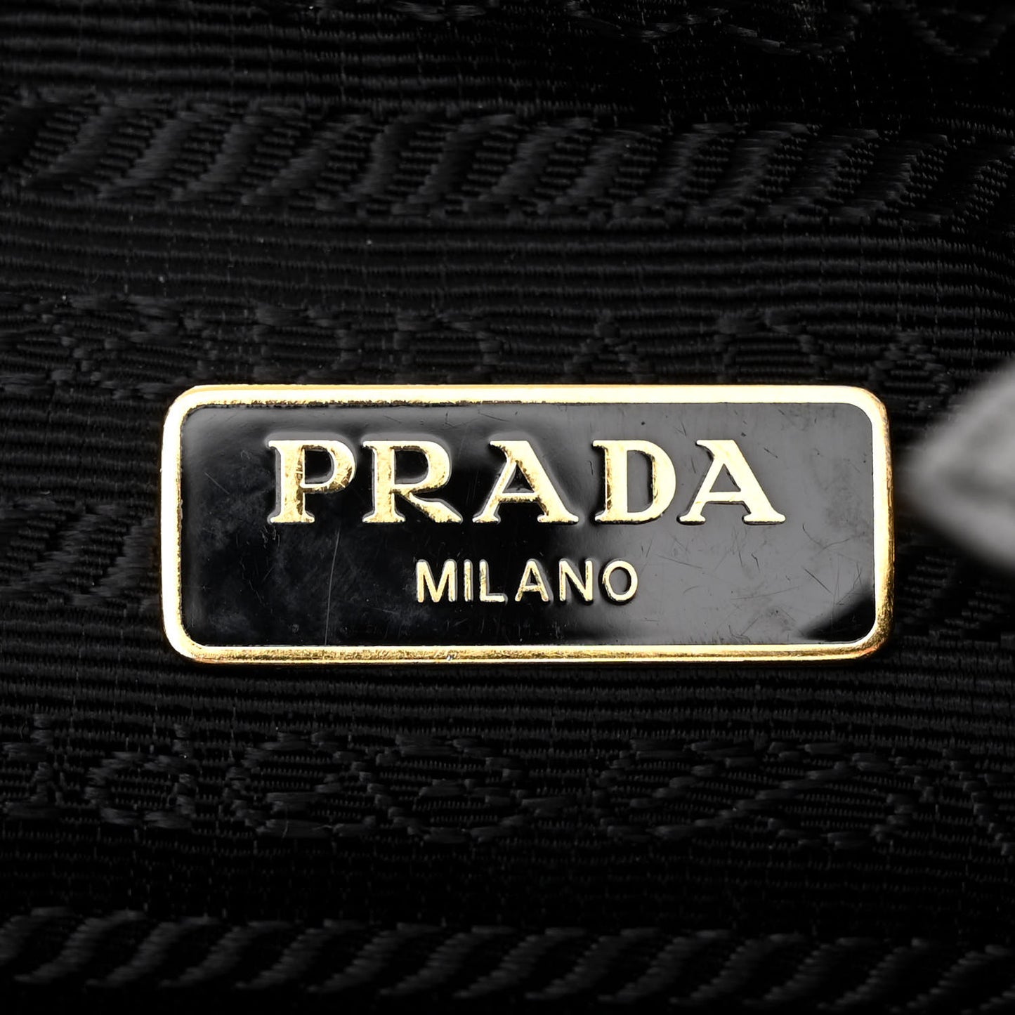 Saffiano Lux Re-Edition 2005 Shoulder Bag Black