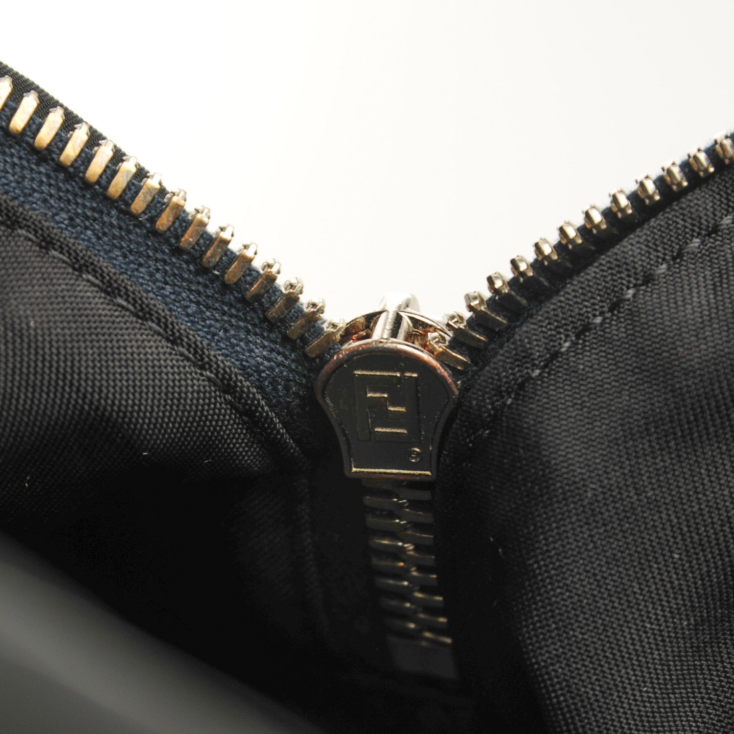 Fendi Nylon Vitello Fur Monster Backpack Black Multicolor 3 of 11