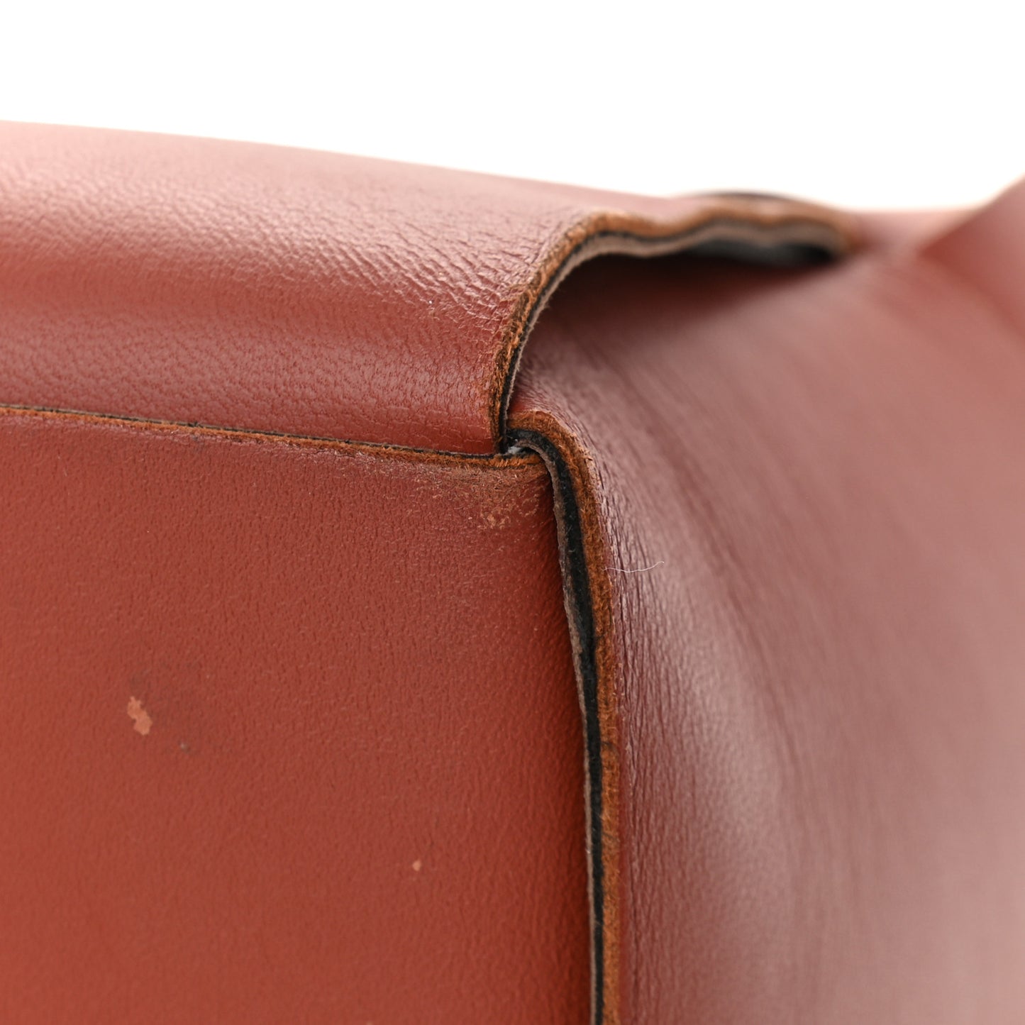 Nappa Maxi Intrecciato Medium Arco Tote Rust