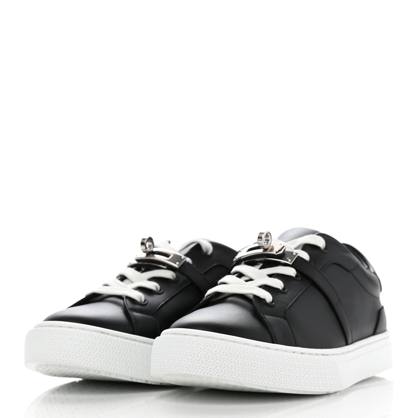 Calfskin Day Sneakers 37 Black