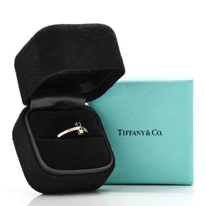 Tiffany 18K Rose Gold T T1 Ring 57 8 5 of 5