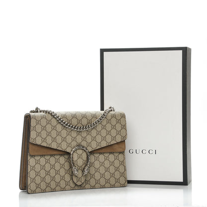 Gucci GG Supreme Monogram Medium Dionysus Shoulder Bag Taupe 7 of 7