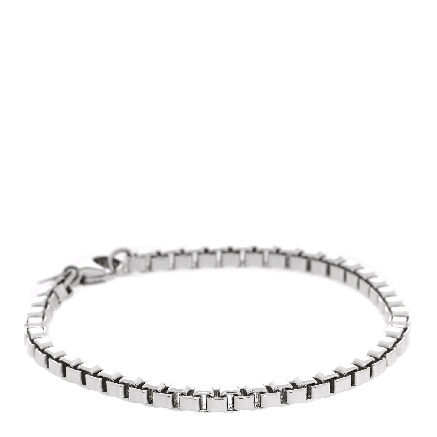 Sterling Silver 4mm Venetian Link Bracelet