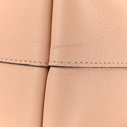 Louis Vuitton Calfskin Lockme Hobo Beige 10 of 11