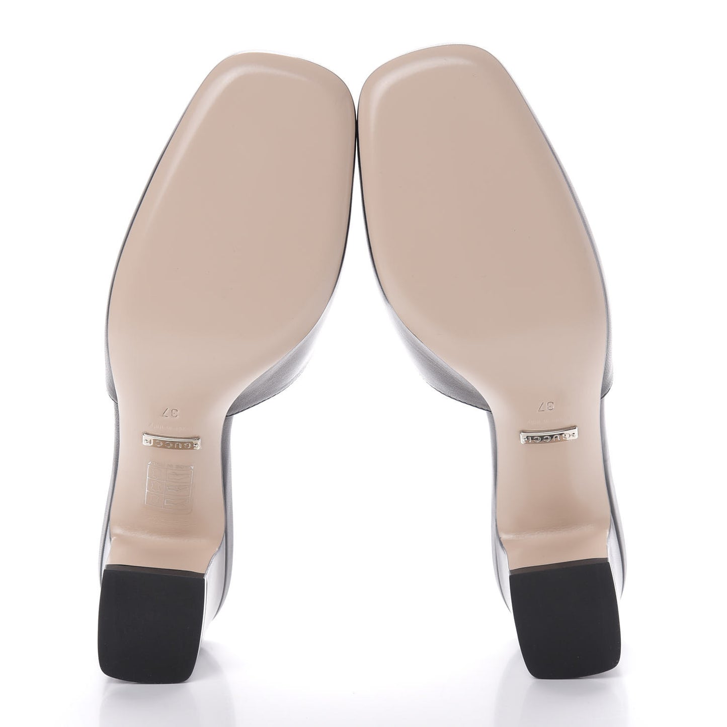 Malaga Kid Crystal Square G Madelyn Mules 37 Black