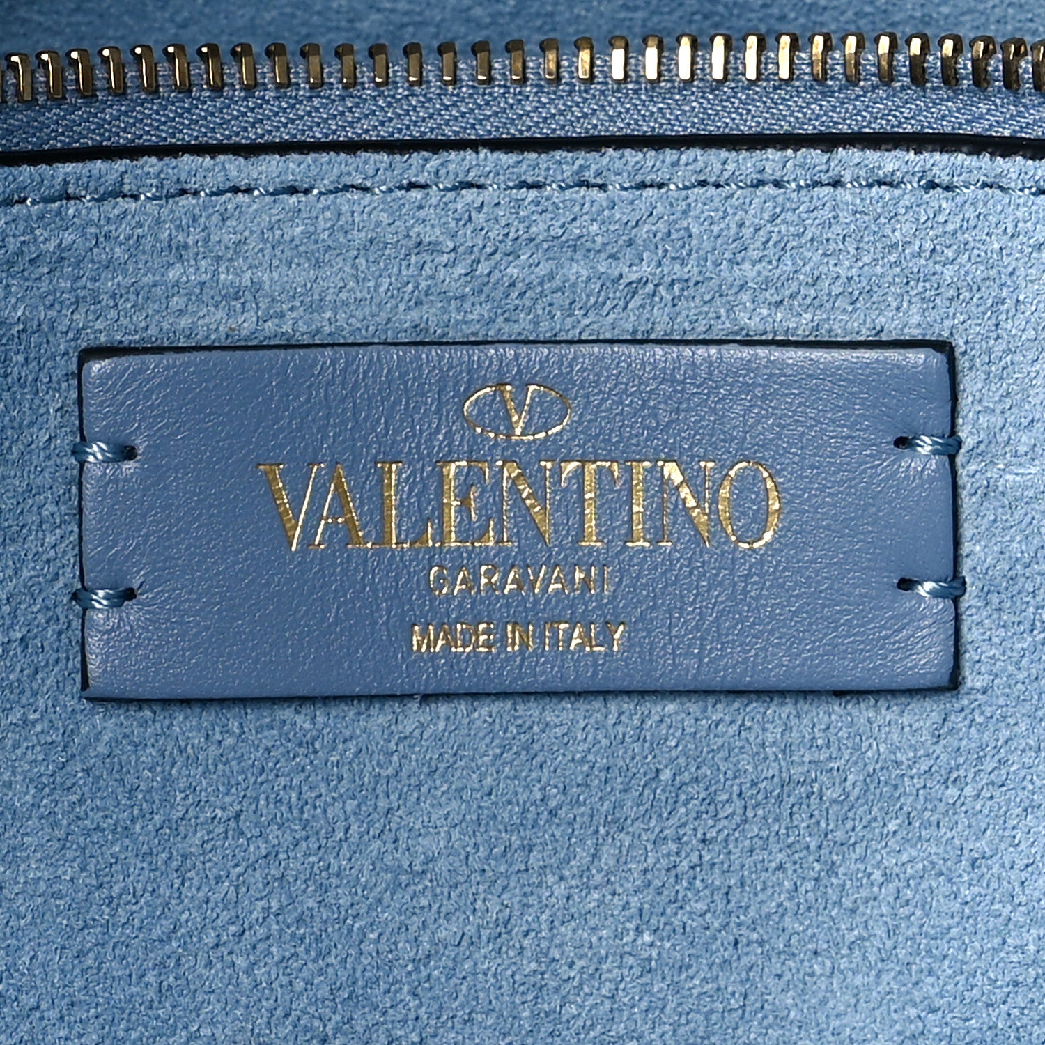 Valentino Garavani Grained Calfskin Embroidered Large Roman Stud Tote Multicolor 6 of 9