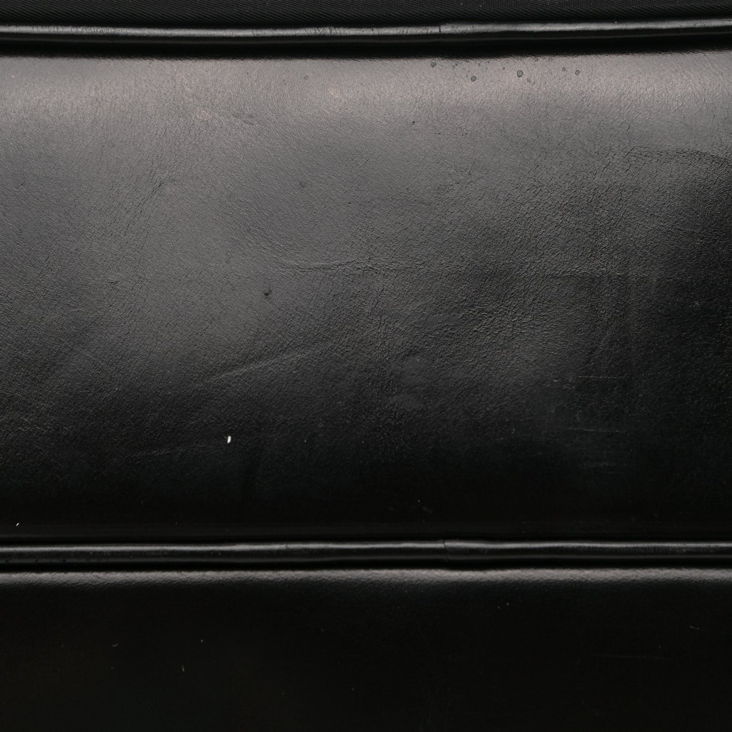 Tessuto Nylon Calfskin Duffle Black