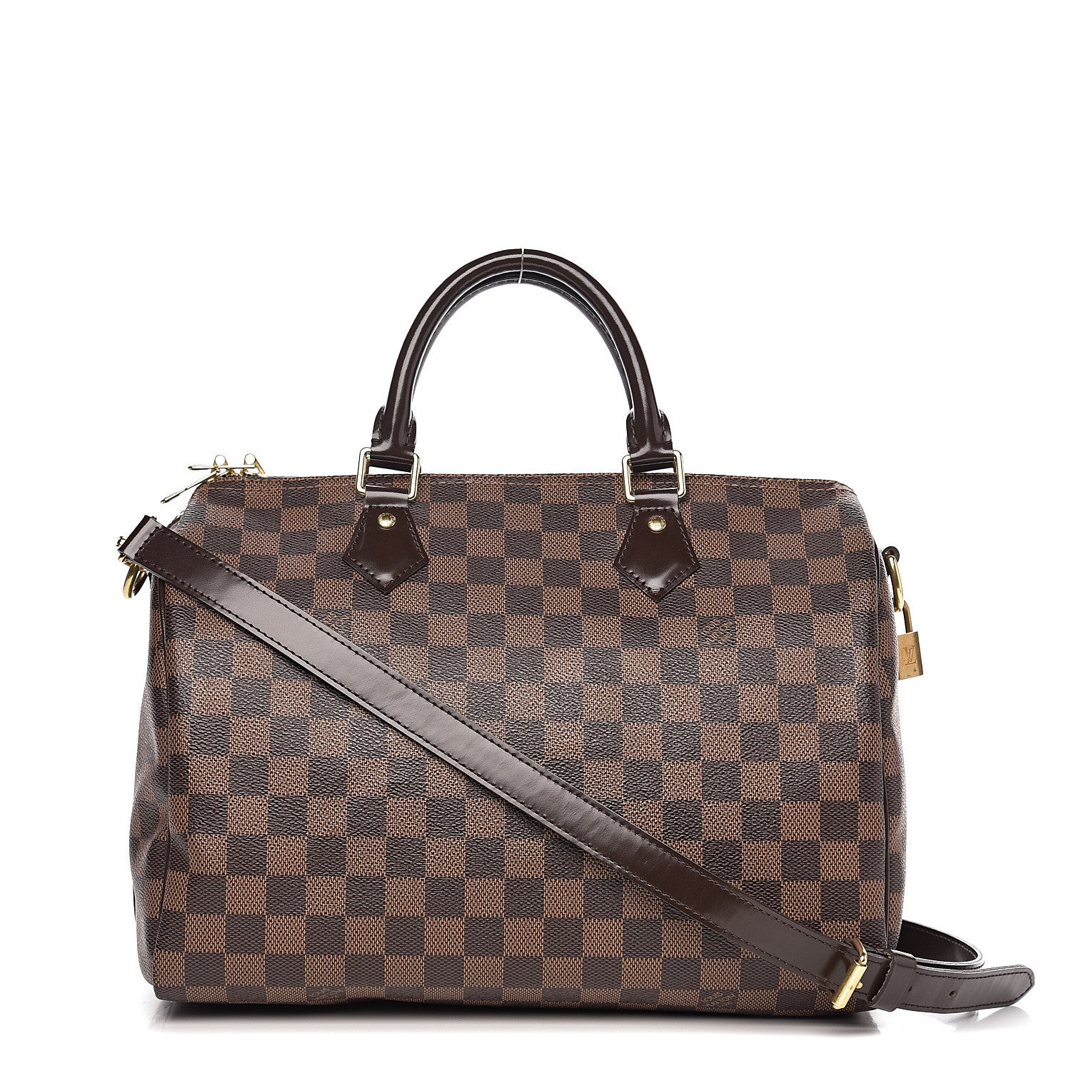 Louis Vuitton Damier Ebene Speedy Bandouliere 30 1 of 9