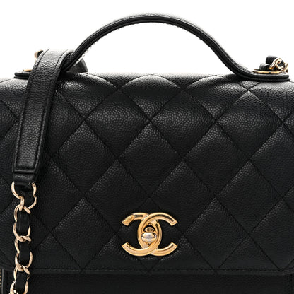 Chanel Caviar Quilted Medium Business Affinity Flap Black 8 of 10