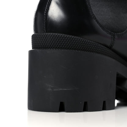 Gucci Calfskin Crystal GG Trip Chelsea Ankle Boots 40.5 Black 11 of 13