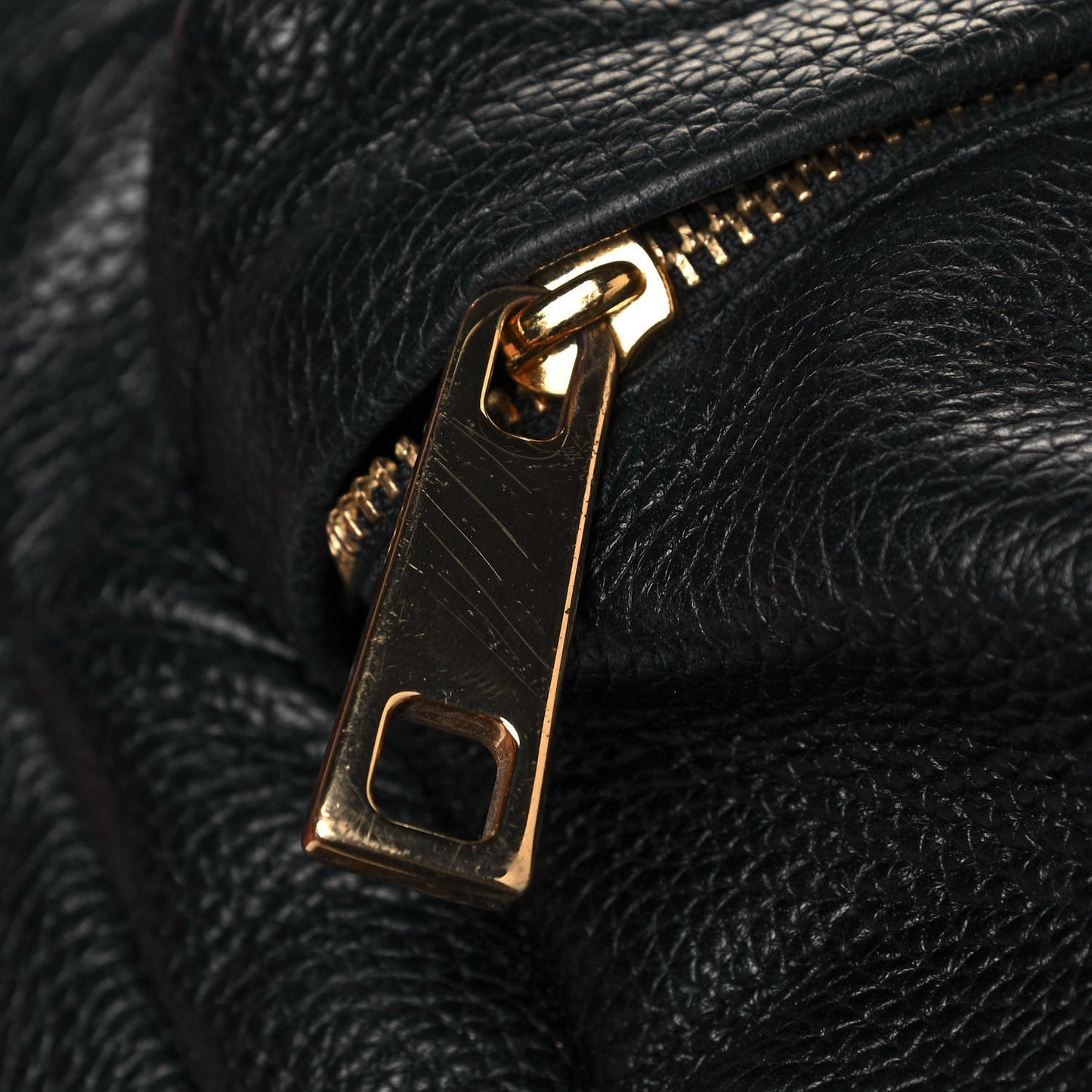 Pebbled Calfskin Varsity Backpack Black