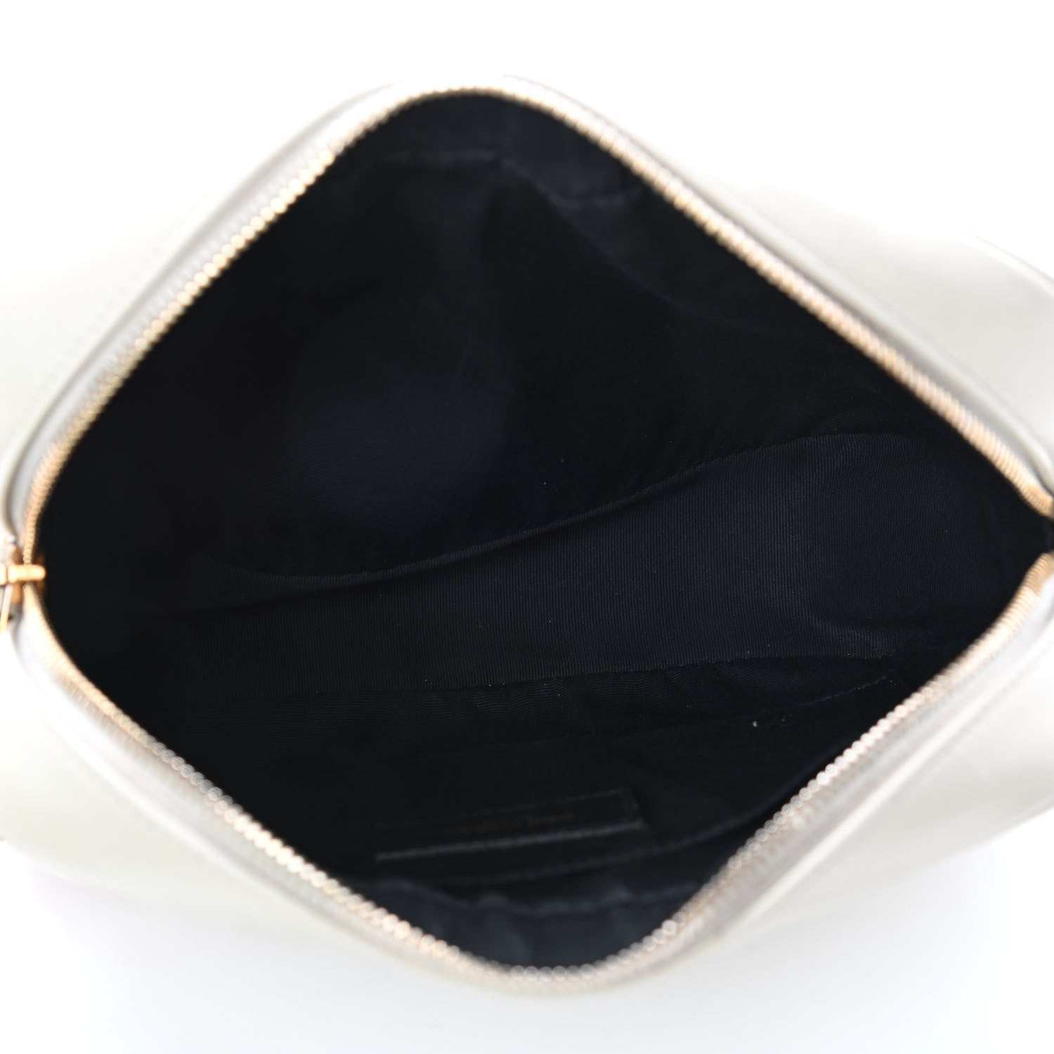 Saint Laurent Calfskin Matelasse Monogram Lou Camera Bag Crema Soft 4 of 4
