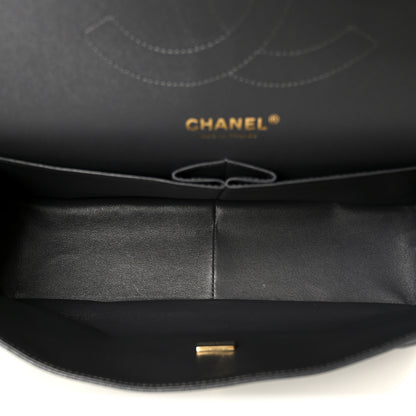 Chanel Caviar Quilted Jumbo Double Flap Dark Grey 5 of 11