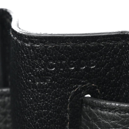 Hermes Togo Kelly Retourne 32 Black 7 of 11