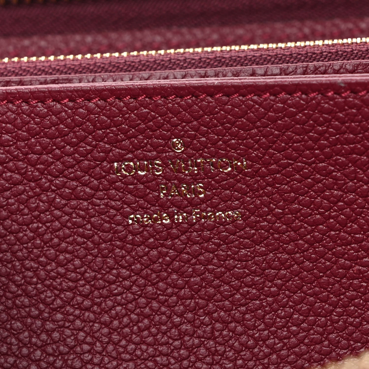 Louis Vuitton Empreinte Zippy Wallet Raisin 6 of 6