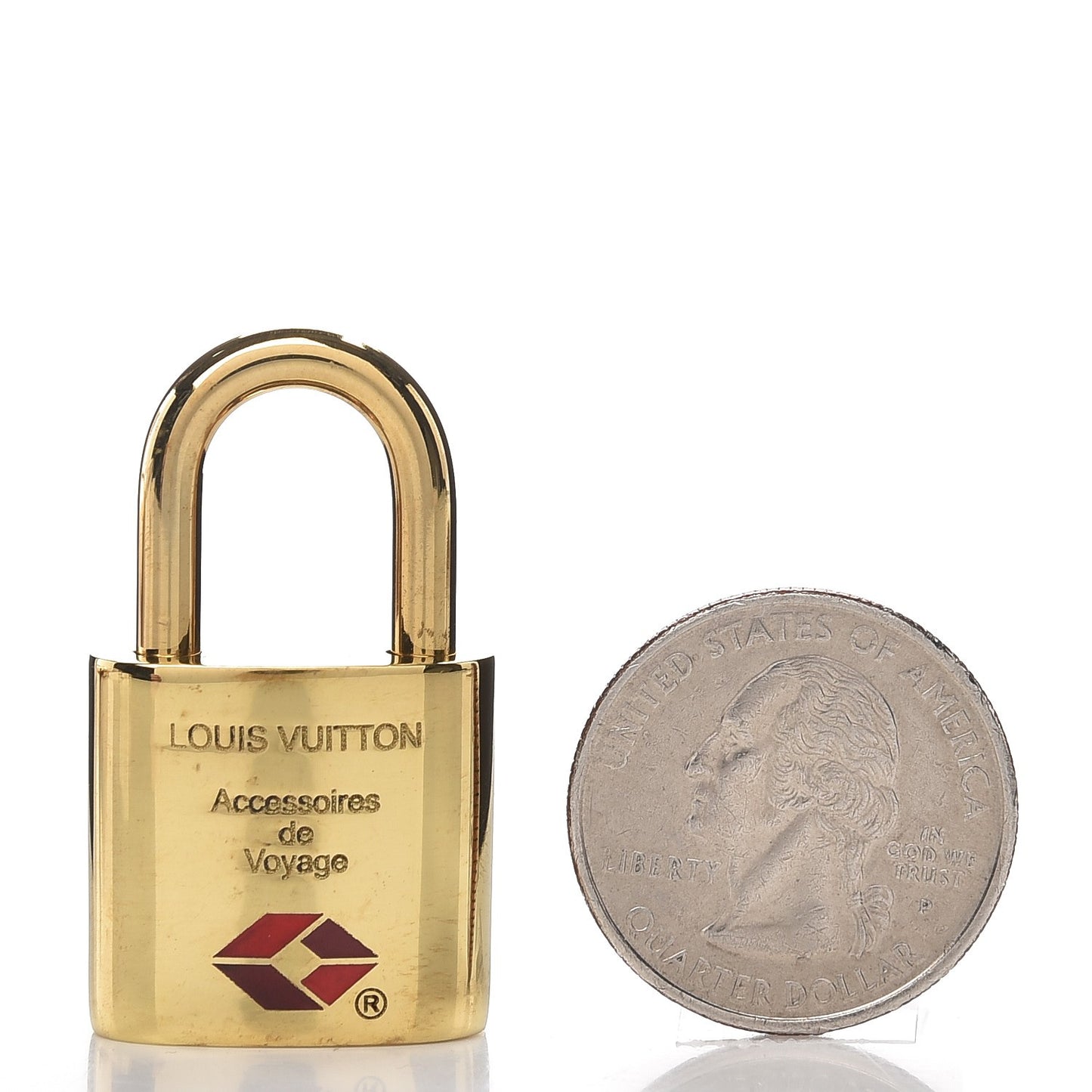 Brass TSA Lock and Key Set 007