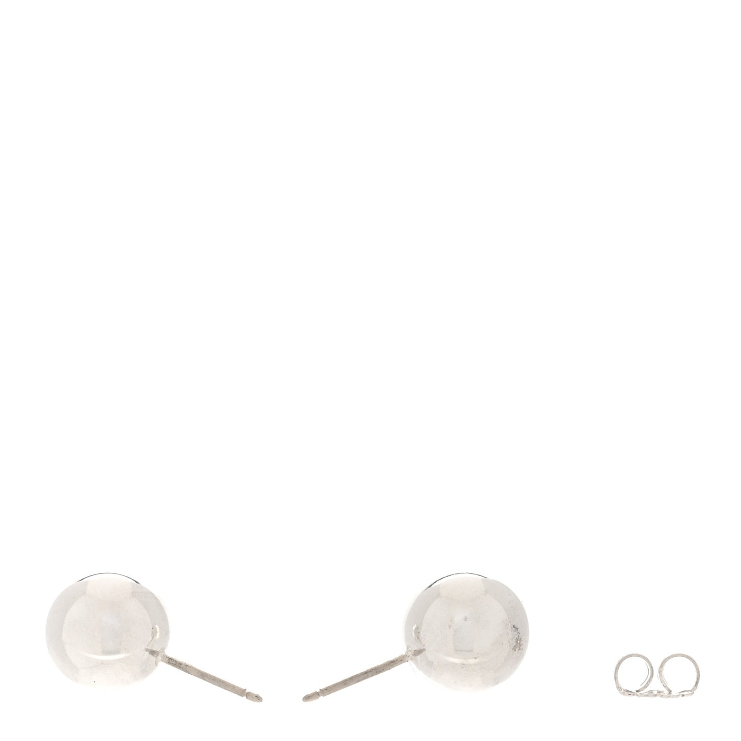 Sterling Silver 10mm HardWear Ball Earrings