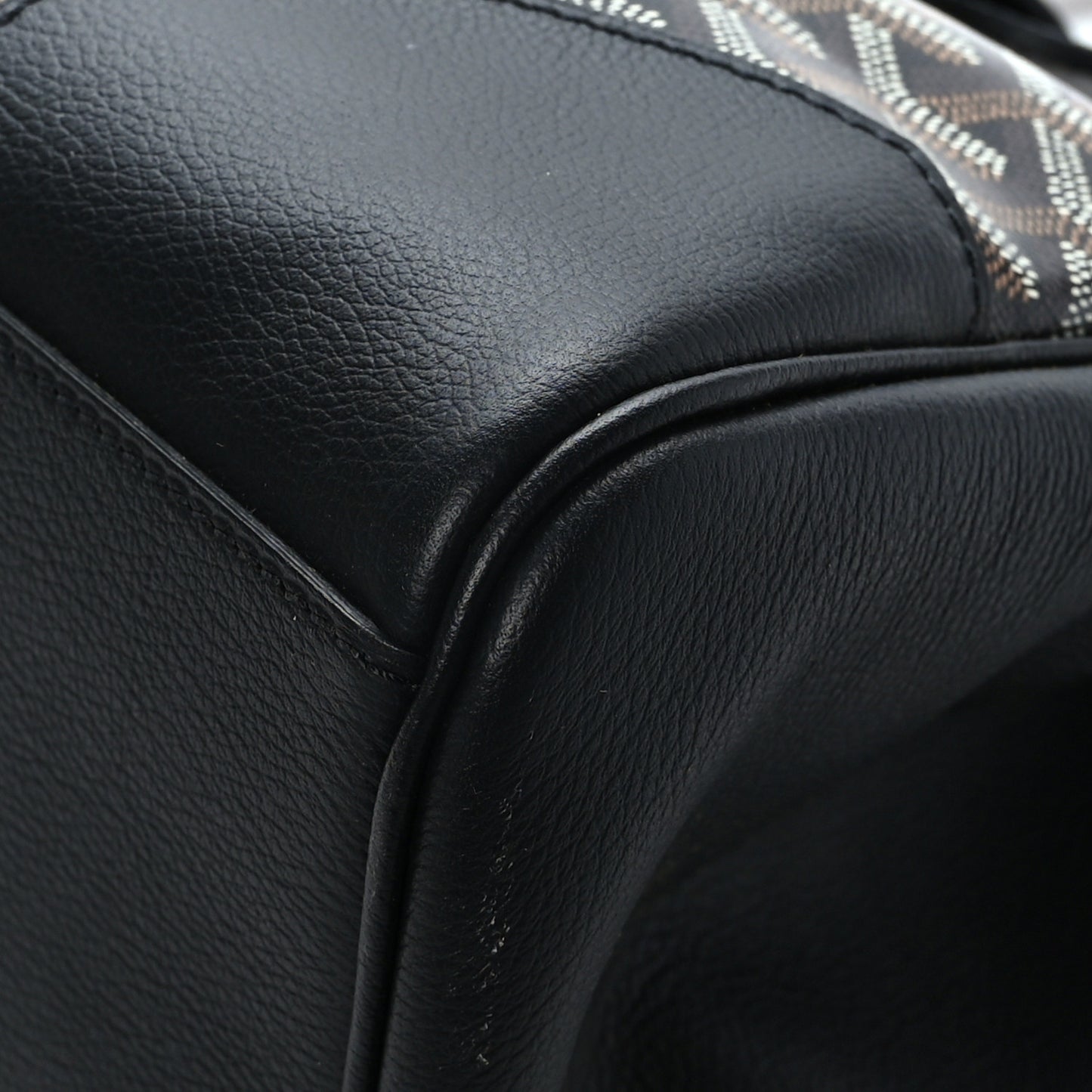 Goyardine Saigon Tote Black