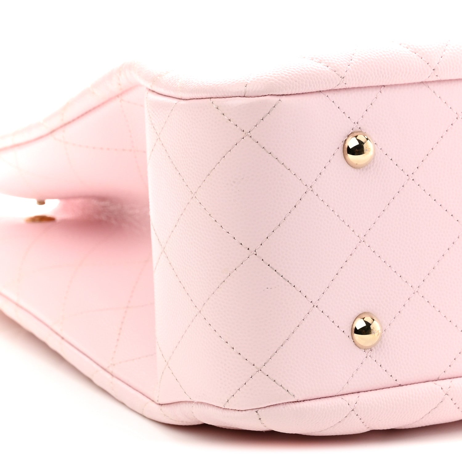 Chanel Caviar Quilted Large Classic Shopping Tote Light Pink 9 of 11