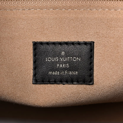 Louis Vuitton Calfskin Monogram On My Side MM Laurier Green Toffee Latte Beige 6 of 10