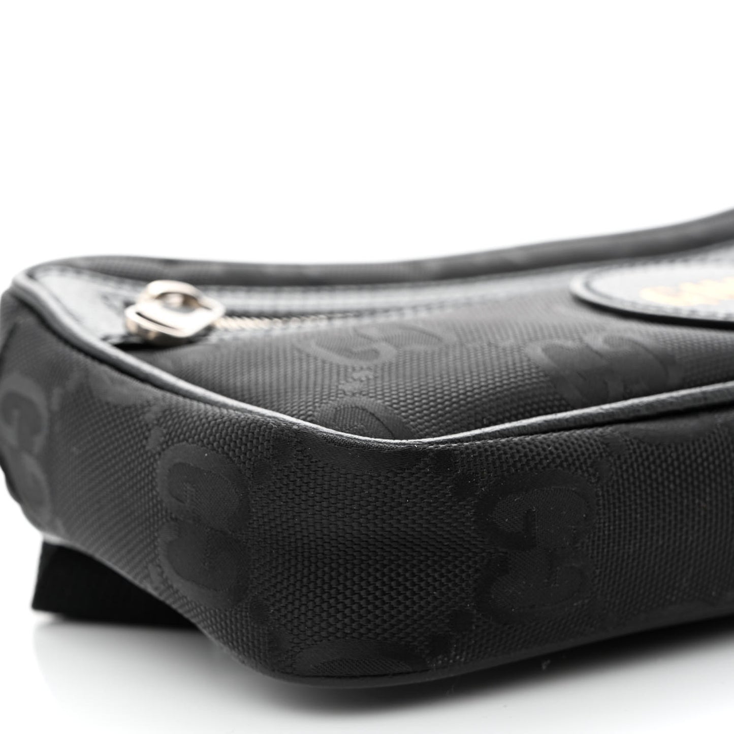 Econyl Nylon Monogram Off The Grid Belt Bag Black