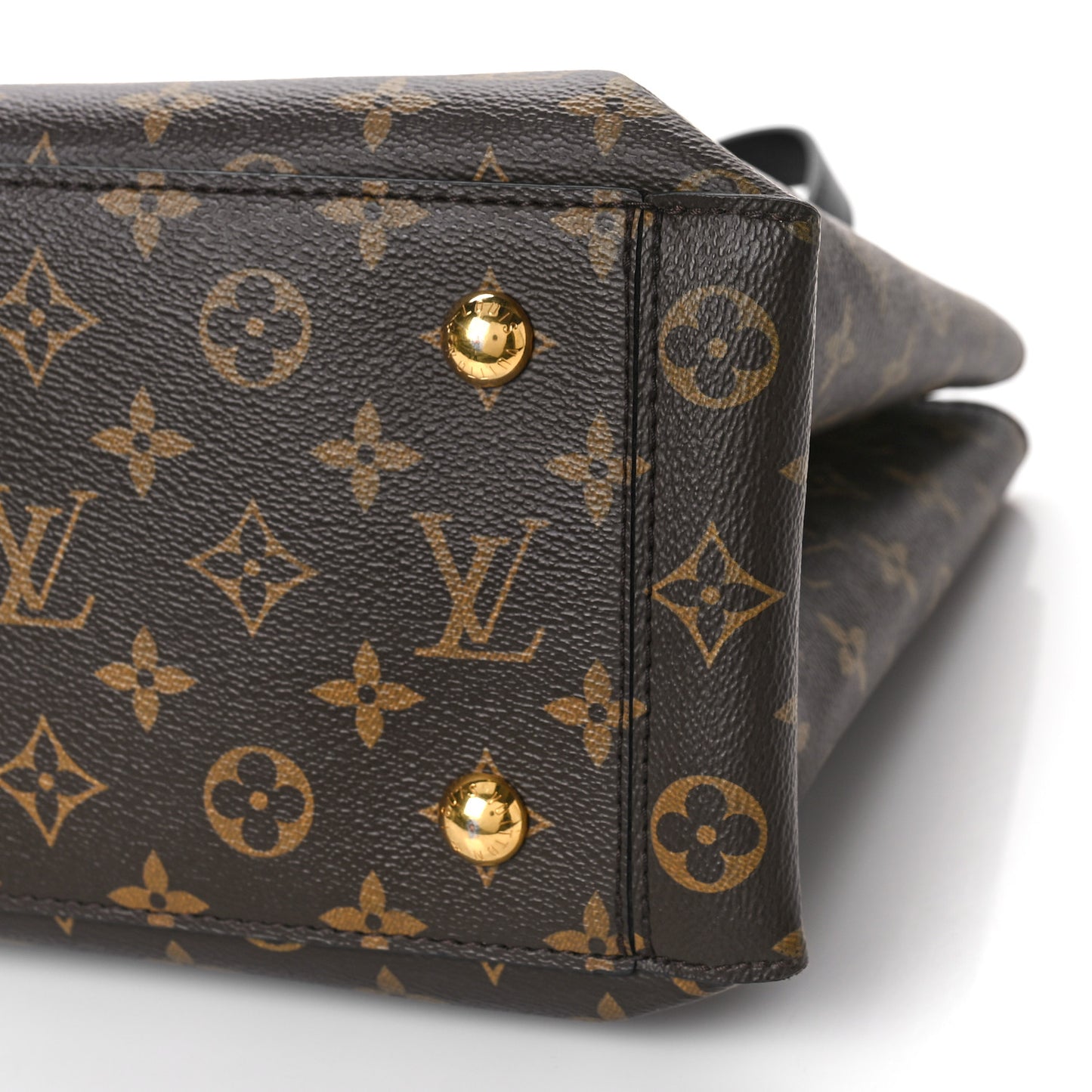 Monogram Flower Tote Black