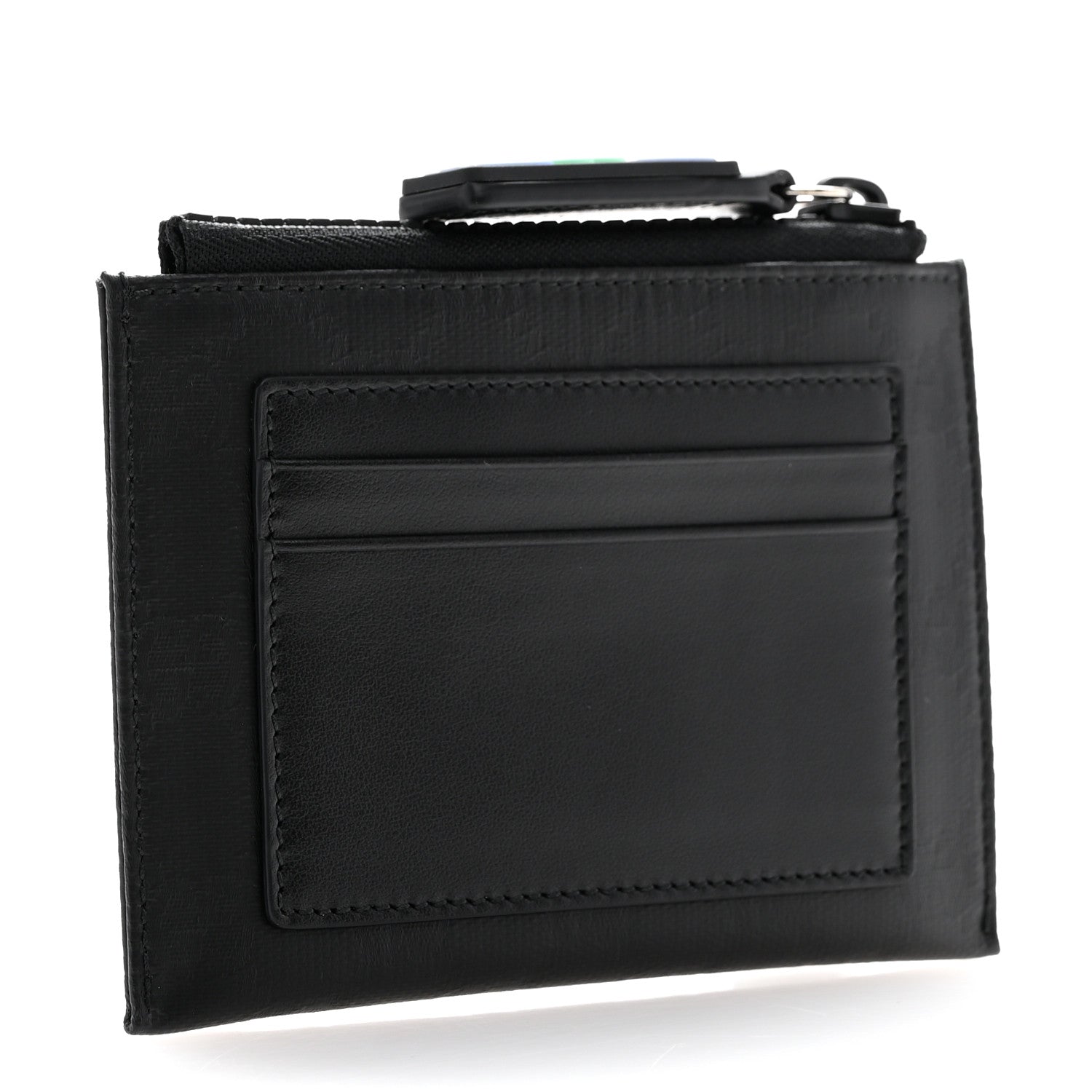 Gucci Crystal Monogram Card Holder Black 3 of 8