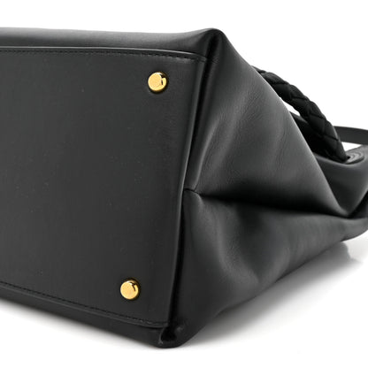 Bottega Veneta Calfskin Medium Andiamo Messenger Bag Black 9 of 11