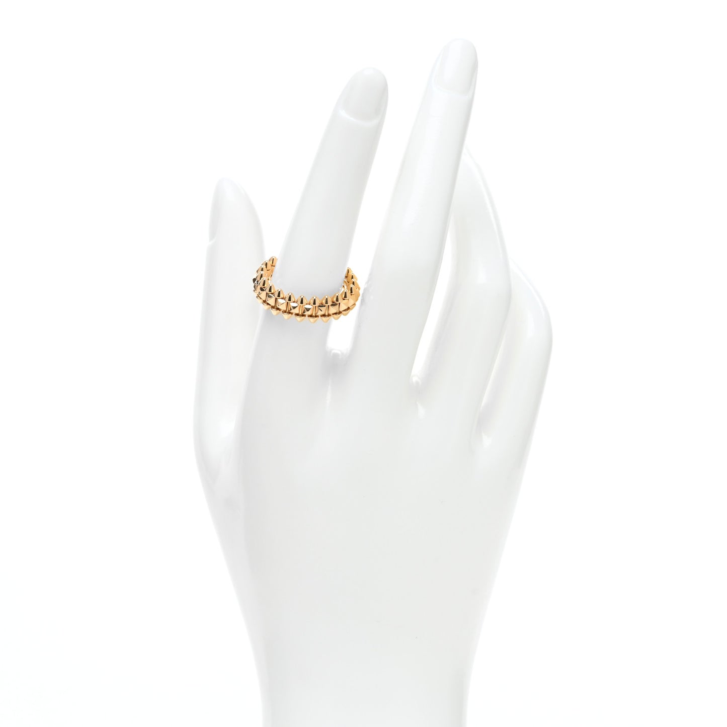 18K Pink Gold SM Clash De Cartier Ring 56 7.5