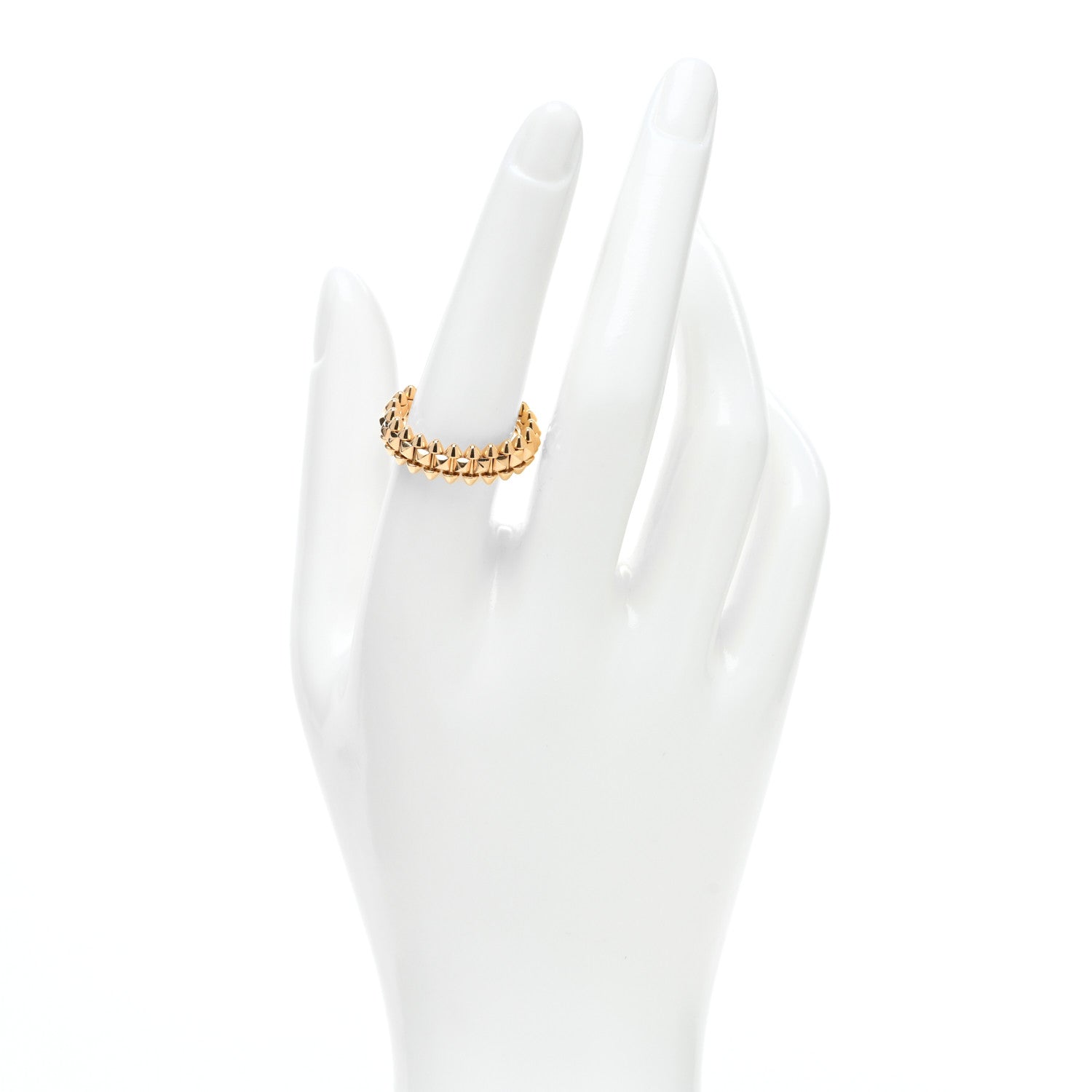 Cartier 18K Pink Gold SM Clash De Cartier Ring 56 7.5 2 of 4