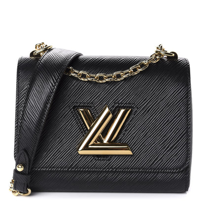 Louis Vuitton Epi Twist Shoulder Bag PM Black 1 of 9