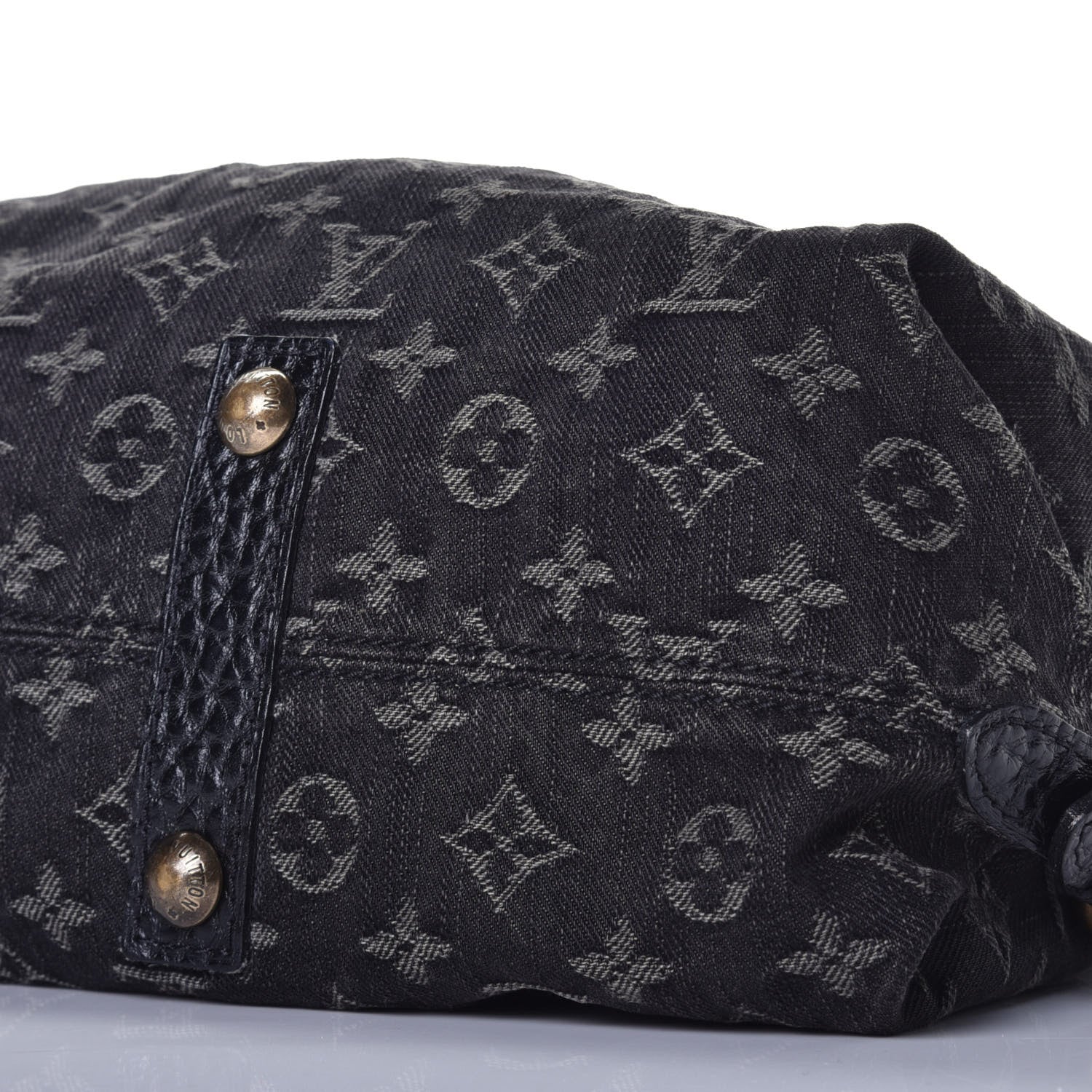 Louis Vuitton Denim Neo Cabby MM Black 9 of 10
