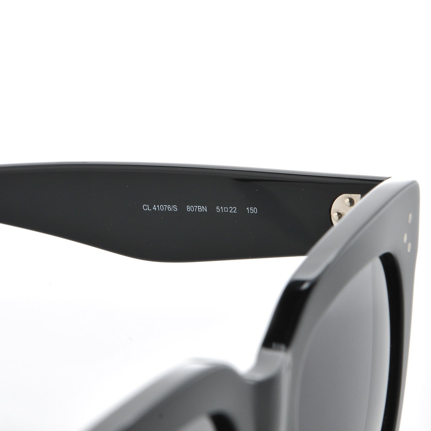 Celine Tilda Sunglasses CL 41076/S Black 6 of 7