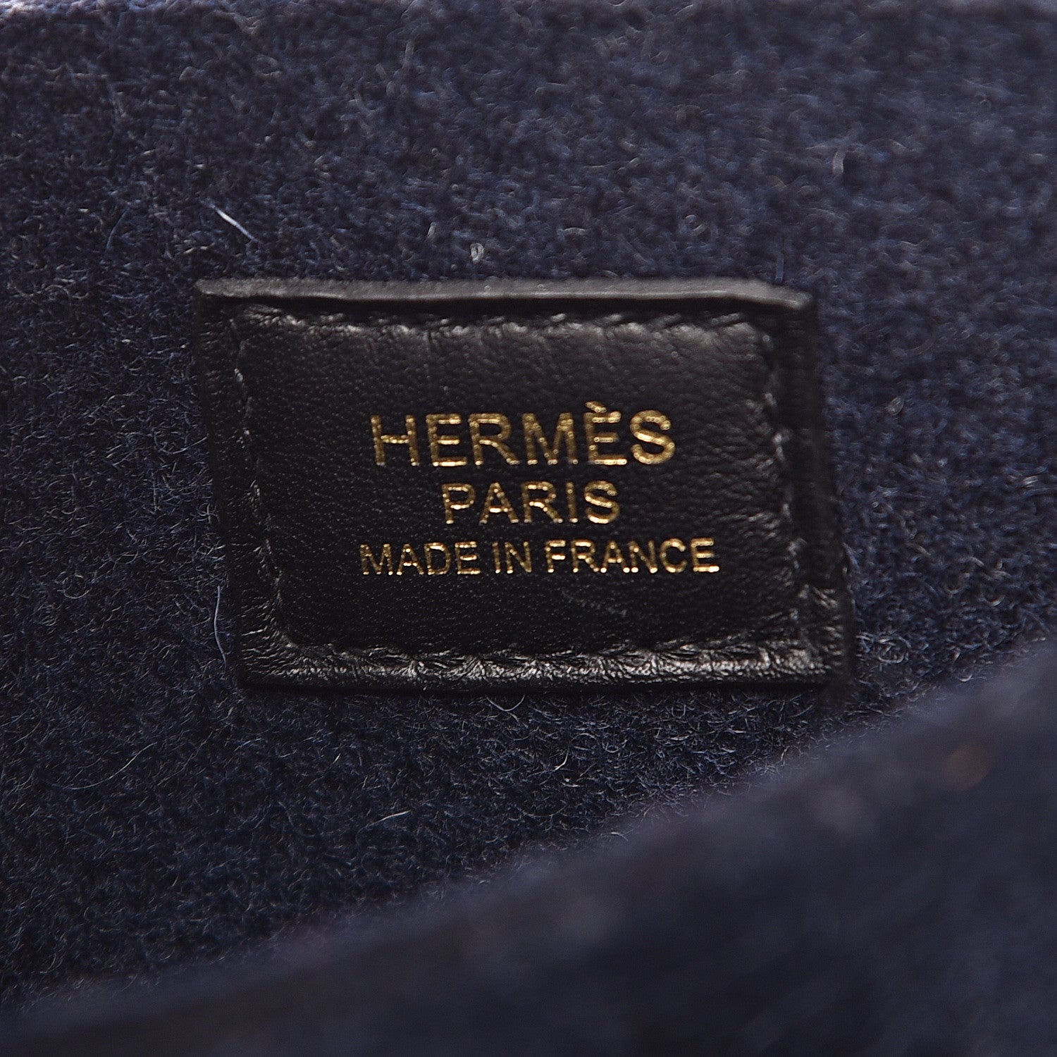 Hermes Feutre Swift Evelyne TPM Bleu Nuit Black 6 of 11