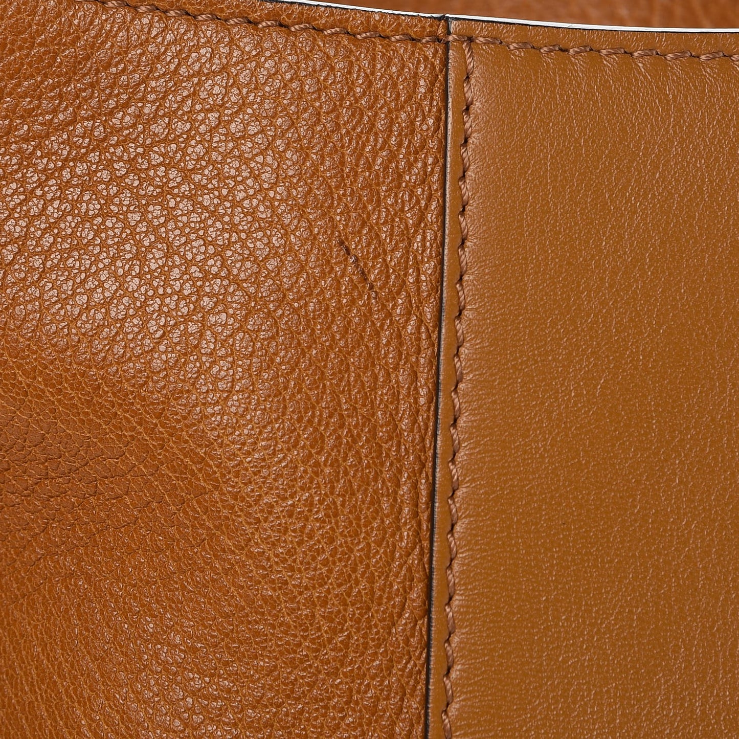 Grained Lambskin Medium Lexa Shoulder Bag Mustard Brown