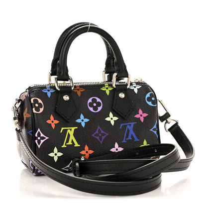 Louis Vuitton LV X TM Monogram Multicolor Nano Speedy Black 3 of 11