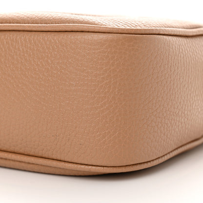 Gucci Pebbled Calfskin Small Soho Disco Bag Camelia 10 of 11
