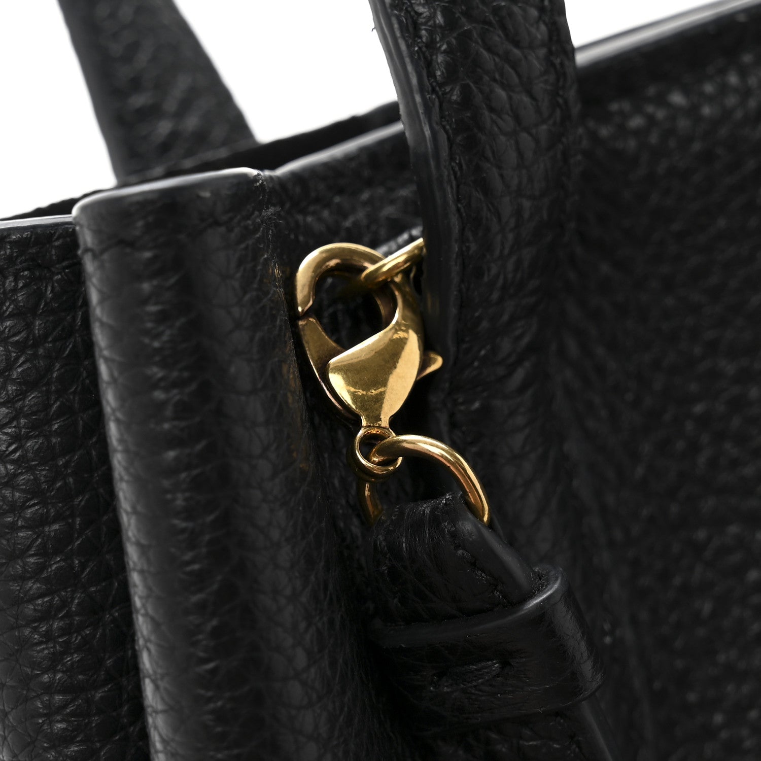 Salvatore Ferragamo Tumbled Calfskin Gancini Mini Bag Black 11 of 14