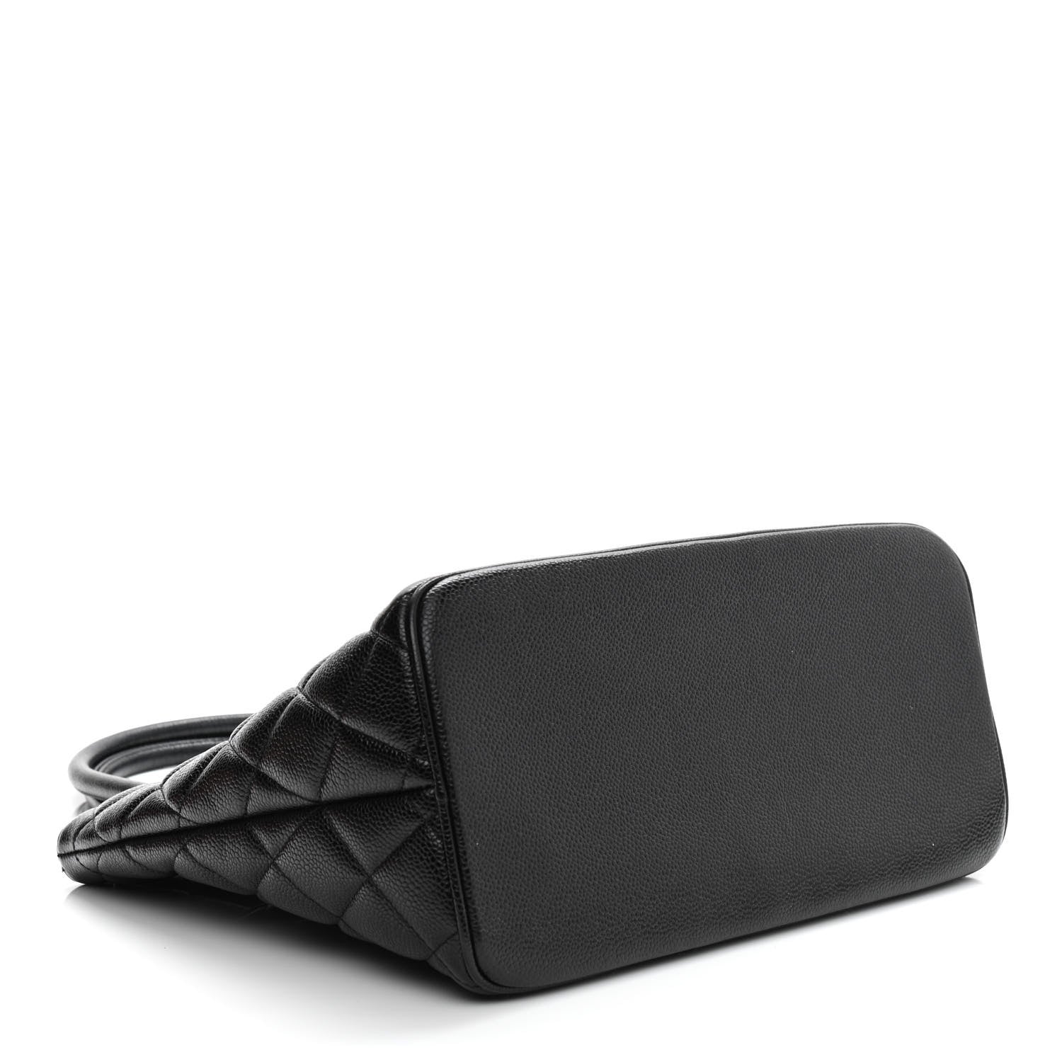 Chanel Caviar Quilted Medallion Tote Black 4 of 10