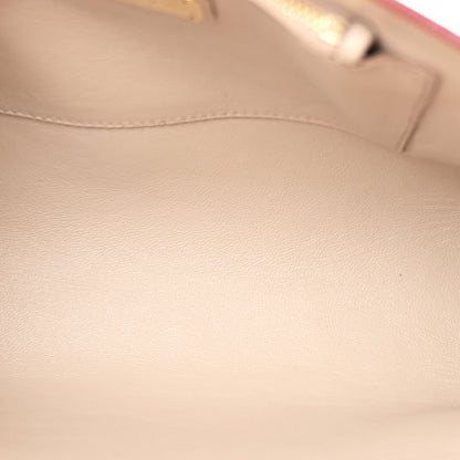 Salvatore Ferragamo Calfskin Abbey Crossbody Shoulder Bag Red Multicolor 5 of 11