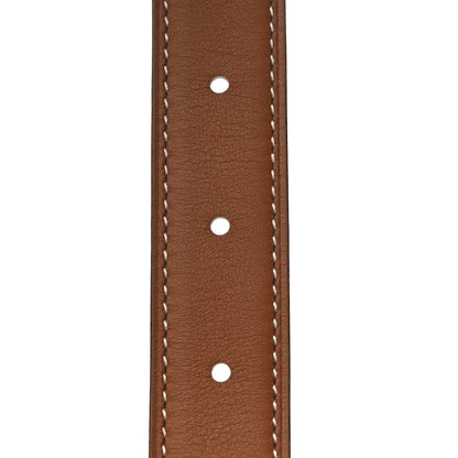 Hermes Swift Epsom 24mm Mini Constance H Belt 95 38 Gold Mauve Pale 4 of 6