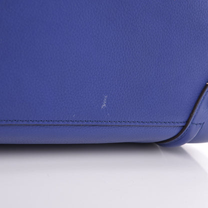 Celine Drummed Calfskin Mini Luggage Indigo 11 of 11