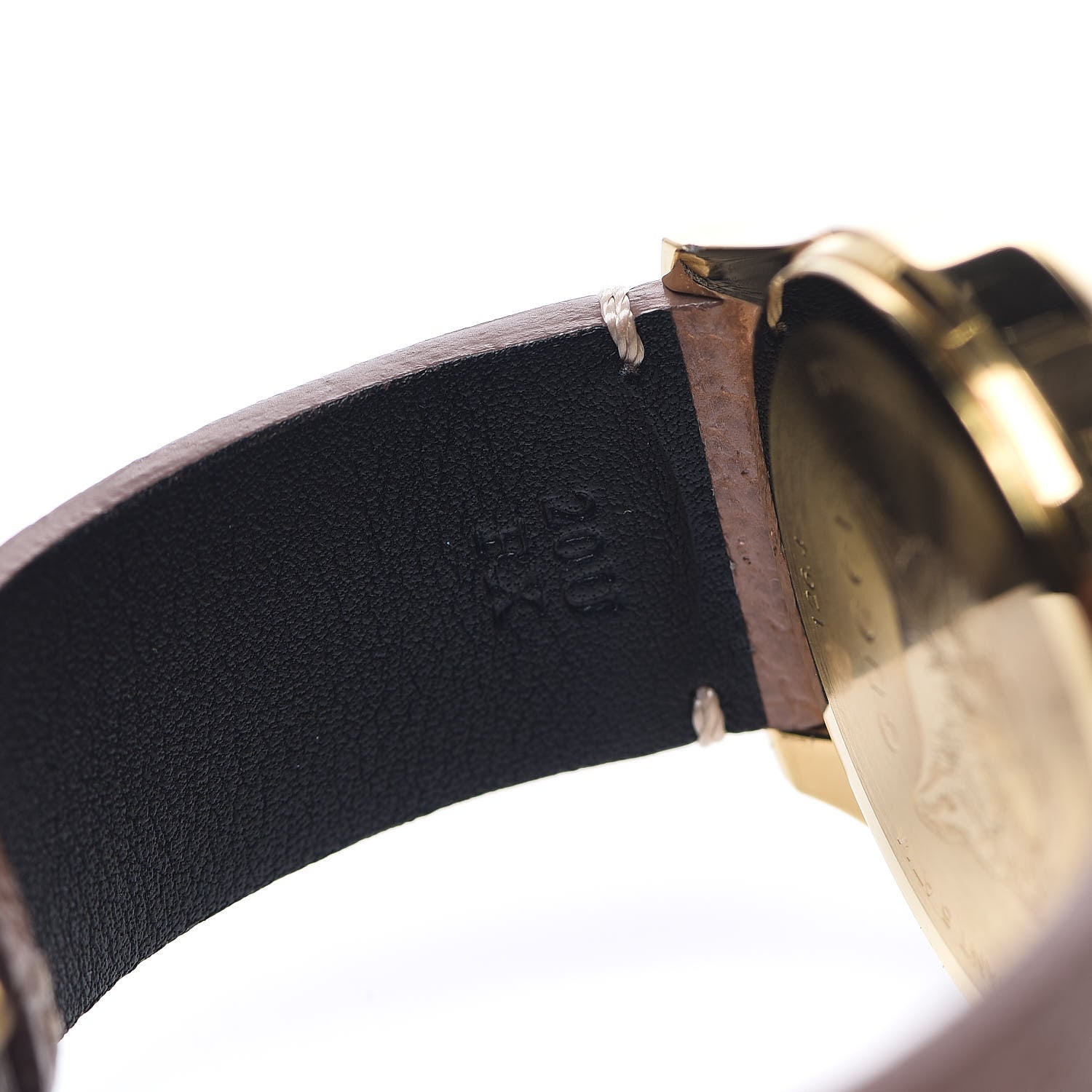 Gucci Stainless Steel Calfskin 38mm G-Timeless Moth Quartz Watch Brown 6 of 6