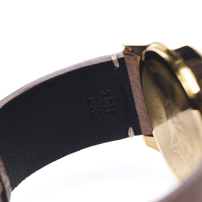 Gucci Stainless Steel Calfskin 38mm G-Timeless Moth Quartz Watch Brown 6 of 6