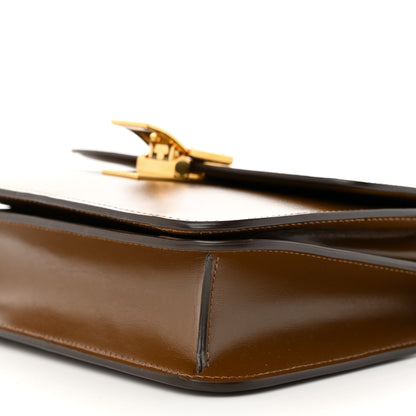 Celine Box Calfskin Teen Classic Box Flap Bag Camel 10 of 11